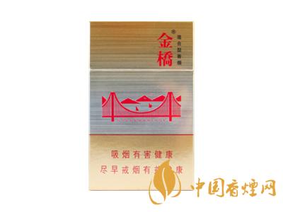 金橋香煙價格表圖 2020金橋香煙多少錢一包？