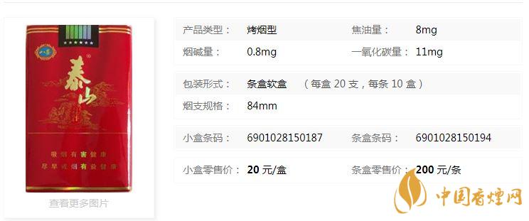 泰山八喜軟紅多少錢？泰山八喜軟紅價(jià)格及參數(shù)一覽2020