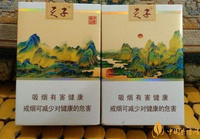 中高端天子香煙價格表，皇室御用香煙包裝